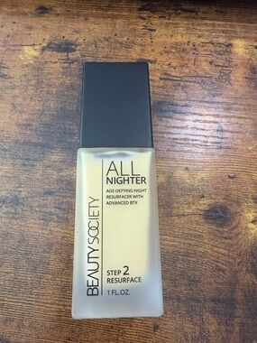 Beauty Society All Nighter Step 2 Resurface Night Serum - Beige